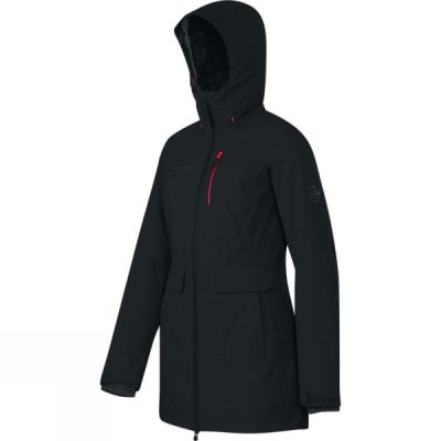 Parka Mammut Kira HS Mujer Negras - Chile WUI602893